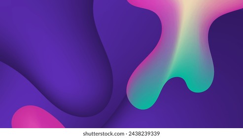 Liquid background vector design in eps 10