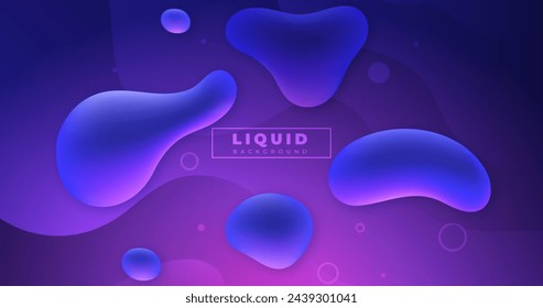 Liquid background vector design in eps 10