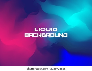 Liquid background for website and mobile UI design. Web screen background vector gradient design for website.