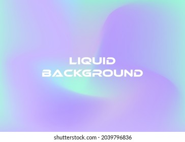 Liquid background for website and mobile UI design. Web screen background vector gradient design for website.