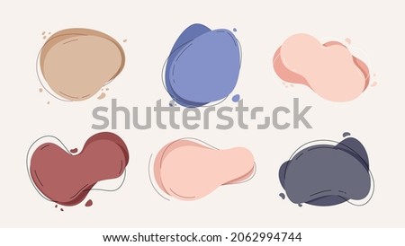 Image, Stock Photo splotch of paint