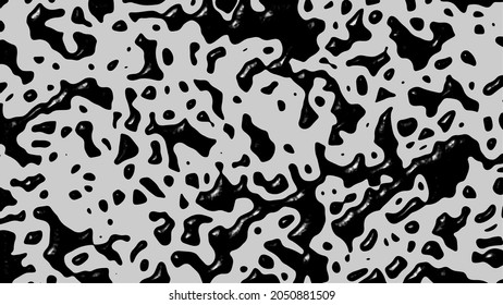 Liquid Black Or Crude Oil Abstract Image Background