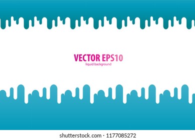 Liquid blue, aqua colored motion background. Abstract graphic poster design. Cover template vector fluid. Futuristic hipster geometric banner.