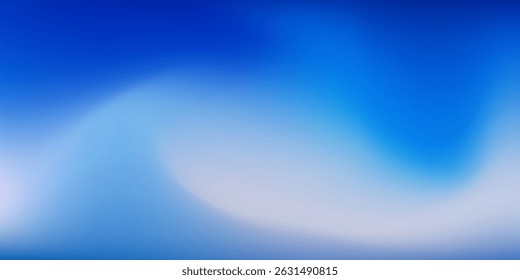 Liquid blue sky gradient texture vector illustration