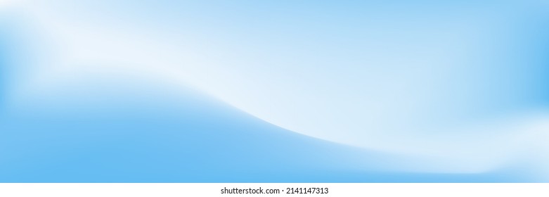 Flüssig blauer türkisfarbener Weißer Meerwassermesh. Glatter, wasserlebendiger Himmelsverlauf-Hintergrund. Weiche, kurvenreiche helle, pastellfarbene Oberfläche. Unscharfer, flüssiger Sommer, heller, bewölkter Hintergrund.