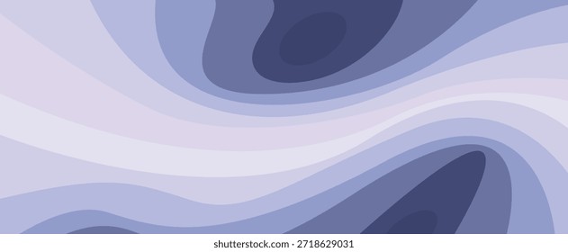 Línea de onda azul líquido Fondo de pantalla de fondo abstracto de Memphis