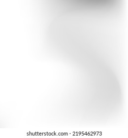 Liquid Blurred Dark Grey Dynamic Gradient Background. Calm Light Silver Monochromatic Smooth Surface. Curve Wavy Metallic Aluminium Liquid Swirl Gradient Mesh. Sky Fluid Soft Water Background.