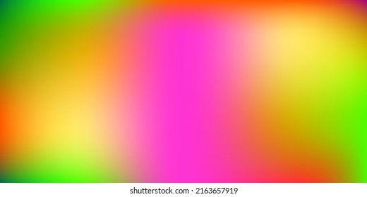 Liquid Blurred Gradient Abstract background.Backdrop design with green,yellow,brown and pink colors.