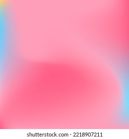 Liquid Blurred Multicolor Pink Dynamic Swirl Gradient Mesh. Green Wavy Yellow Fluid Color Background. Pastel Curve Happy Neon Light Gradient Background. Rainbow Water Purple Blue Design Pic.