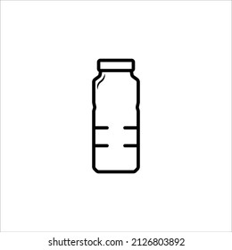 liquid bottle icon vector illustration