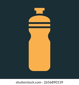 Liquid Flasche trendy praktische wichtige Vektor Illustration Design niedlich bunten Hintergrund.eps