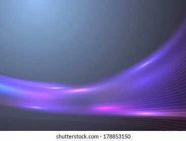 Liquid bright wave background template. Vector illustration