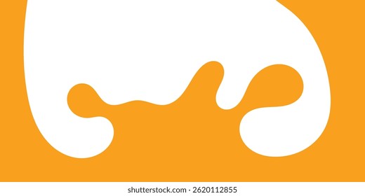 Respingo De Caramelo Líquido. Abacaxi Laranja Suco Splash. Mango Suco Splash. Ilustração de vetor líquido estilo desenho animado.