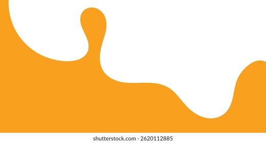 Respingo De Caramelo Líquido. Abacaxi Laranja Suco Splash. Mango Suco Splash. Ilustração de vetor líquido estilo desenho animado.