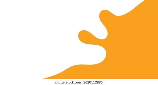 Respingo De Caramelo Líquido. Abacaxi Laranja Suco Splash. Mango Suco Splash. Ilustração de vetor líquido estilo desenho animado.