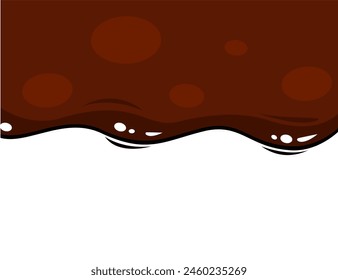 fondo de fusión de chocolate líquido. Fondo de chocolate derretido. Fondo de chocolate derretido. Fondo de chocolate.