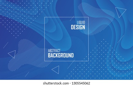 Liquid color abstract background design. Fluid vector gradient design for banner, post