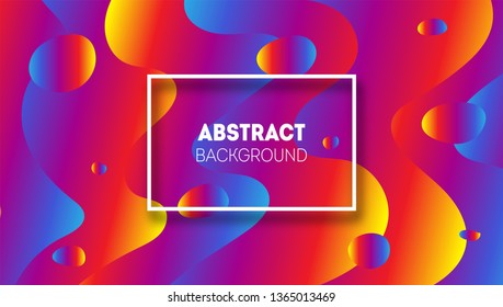 Liquid color abstract background design. Fluid gradient shapes composition for banner, wallpaper, presentation, header, card, poster, invitation