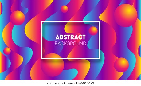 Liquid color abstract background design. Fluid gradient shapes composition for banner, wallpaper, presentation, header, card, poster, invitation