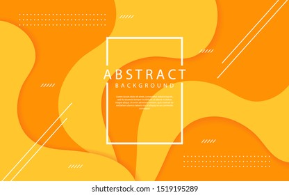 Liquid color abstract background design with dynamic style. Fluid shapes composition. Futuristic design banner. Trendy gradient wavy shapes.