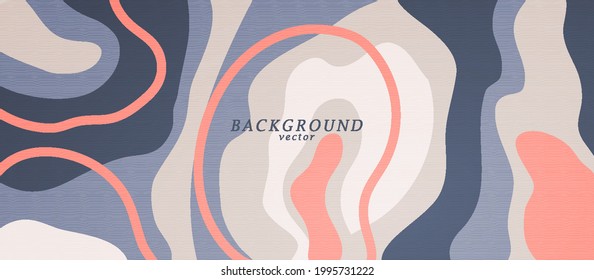 Liquid color abstract background design art. Fluid gradient shapes composition. Bohemian design posters. Eps10 vector.