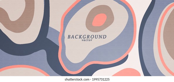 Liquid color abstract background design art. Fluid gradient shapes composition. Bohemian design posters. Eps10 vector.