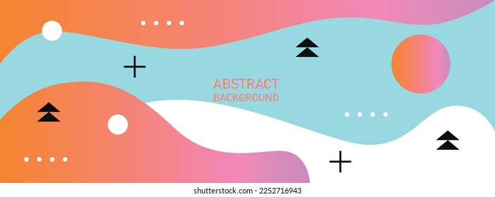 Liquid color abstract background design. Fluid composition. Creative illustration for poster, web, landing, page, cover, ad, greeting, card, promotion. Eps 10 vector.
