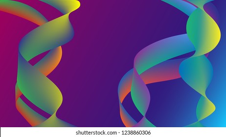 Liquid Color Background With Blend Tool In Adobe Illustrator