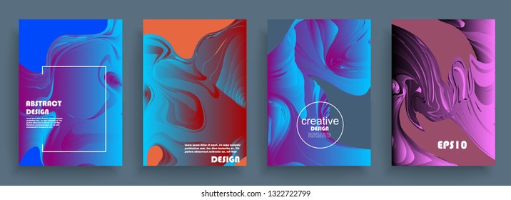 Liquid color background design