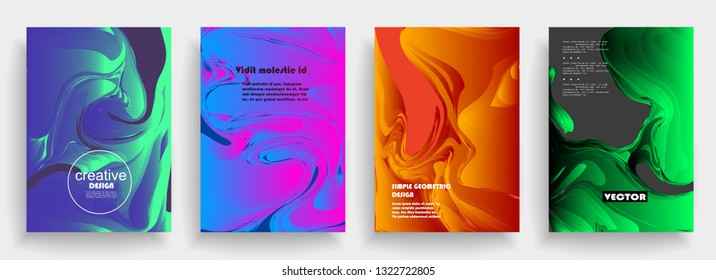 Liquid color background design