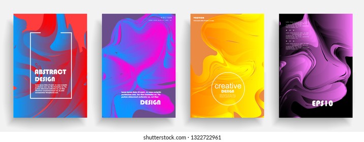 Liquid color background design