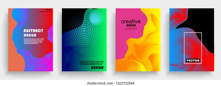 Liquid color background design