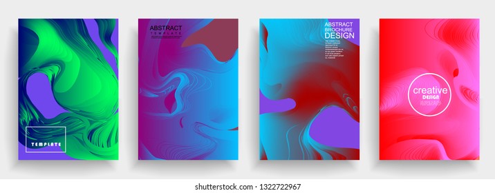 Liquid color background design