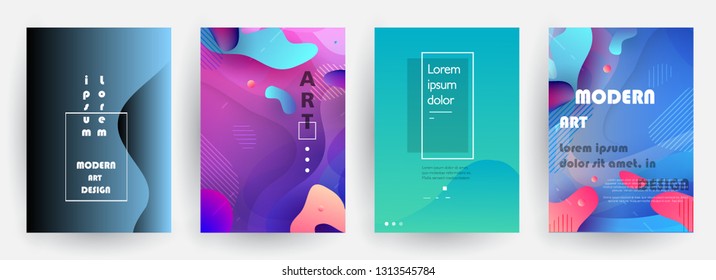 Liquid color background design. A4 format. Futuristic design posters - Powered by Shutterstock - Get 15% off with code: PIKWIZARD15