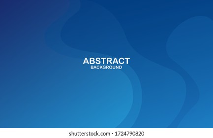 Liquid color background design. Blue elements with fluid gradient. Dynamic shapes composition. Futuristic design posters. Eps10 vector