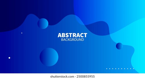 Liquid color background design, blue elements with fluid gradient, dynamic shapes composition, eps10 vector