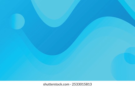 Diseño de fondo de color líquido. Elementos azules con gradiente de fluido. Composición de Formas dinámicas. Vector EPS 10