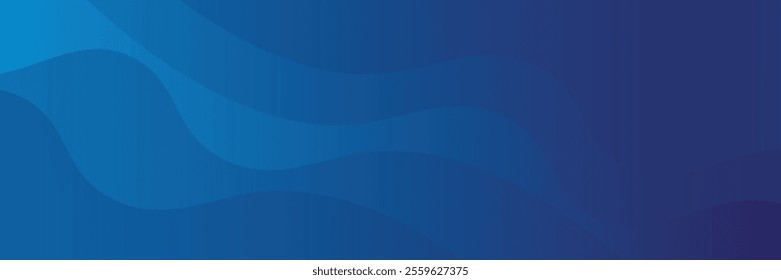 Liquid color background design. Blue elements with fluid gradient. Dynamic shapes composition.