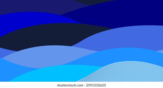 Liquid color background design. Blue elements with fluid gradient. background for posters, placards, brochures, banners, headers, covers