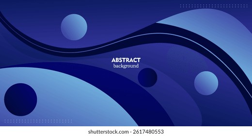 Liquid color background design. Blue elements with liquid gradient. Dynamic shape composition. Vector eps10