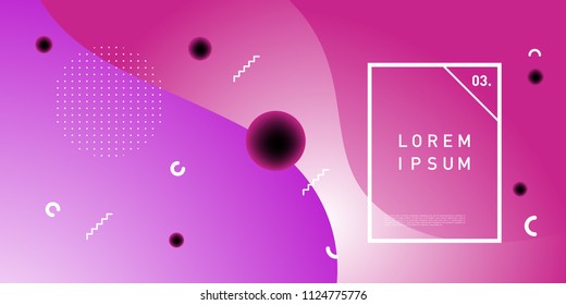 Liquid color background design. Fluid gradient shapes composition. Futuristic design posters. Eps10 vector.