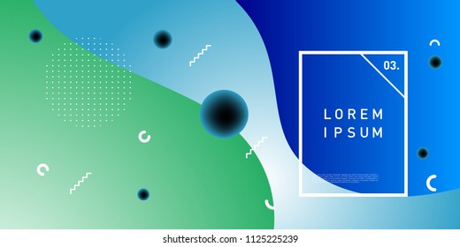 Liquid color background design. Fluid gradient shapes composition. Futuristic design posters. Eps10 vector.
