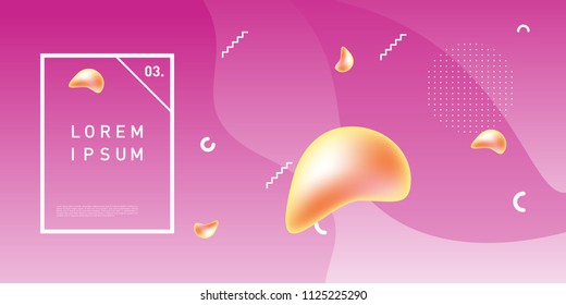 Liquid color background design. Fluid gradient shapes composition. Futuristic design posters. Eps10 vector.

