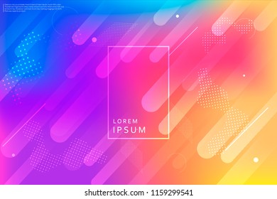 Liquid color background design. Fluid gradient shapes composition. Futuristic design posters. Eps10 vector.