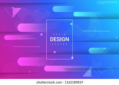 Diseño de fondo de color líquido. Composición de formas de degradado de fluido. Carteles de diseño futurista. Vector Eps10.