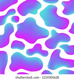 Liquid color background design. Fluid gradient shapes composition. 