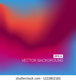Liquid color background design. Fluid futuristic design posters. Trendy gradient shapes composition. EPS 8