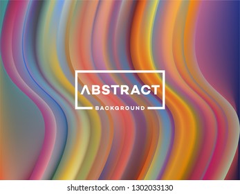 Liquid color background design. Fluid gradient shapes composition. Futuristic design posters. Eps10 vector.