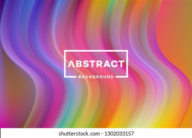 Liquid color background design. Fluid gradient shapes composition. Futuristic design posters. Eps10 vector.
