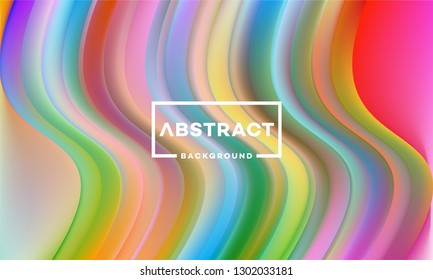 Liquid color background design. Fluid gradient shapes composition. Futuristic design posters. Eps10 vector.